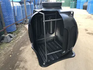 Пластиковый колодец связи КС-5 с каркасом, с крышкой D560 мм 10